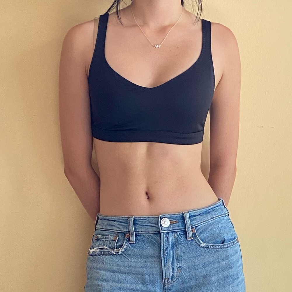 VSX Black Strappy Sports Bra